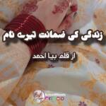 Zindagi Ki Zamanat Tere Naam by Bia Ahmed