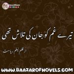 Tere Gham Ko Jan Ki Talash Thi by Neelam Riyasat